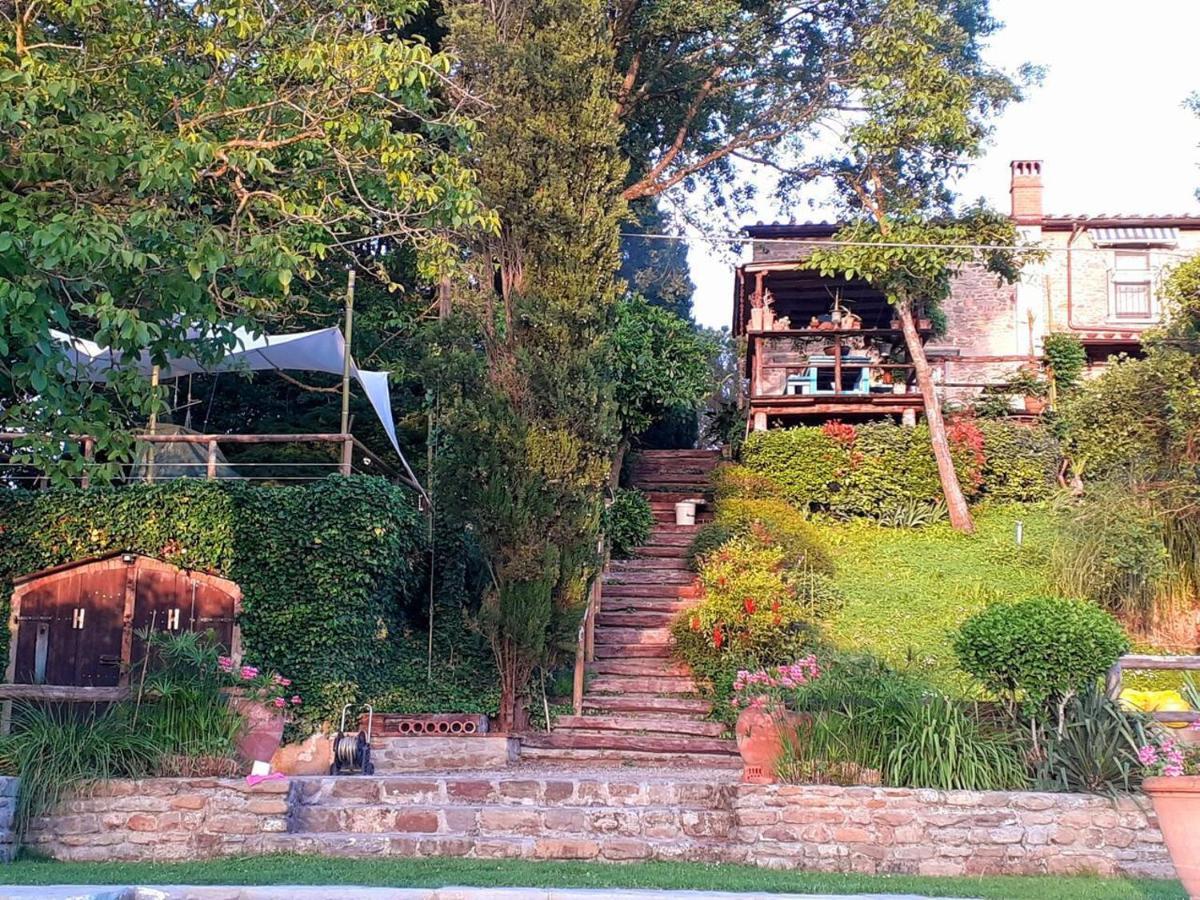 ויקיו Tuscan Hills Near Florence - Stone House מראה חיצוני תמונה